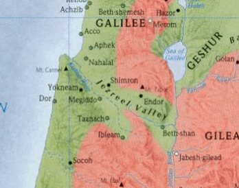 Jezreel Map